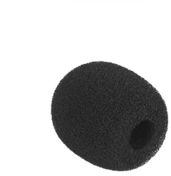 Burete microfon mic 25mm negru Azusa MIK1576A 