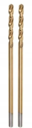 Burghiu pentru metal nitrura de titan 2 buc 4.5 mm Jufisto 