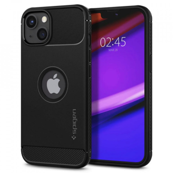 Husa pentru iPhone 13 - Spigen Rugged Armor - Black 