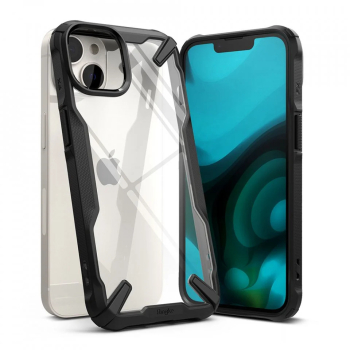 Husa pentru iPhone 14 Plus - Ringke Fusion X - Black 