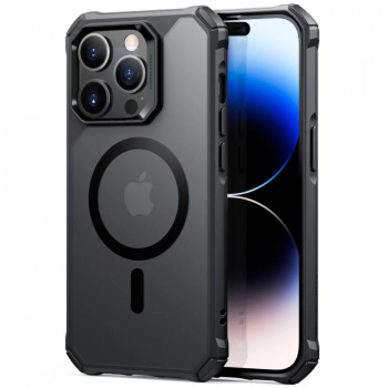 Husa pentru iPhone 14 Pro - ESR Air Armor HaloLock - Frosted Black 