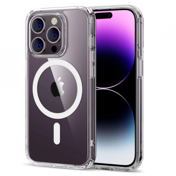 Husa pentru iPhone 14 Pro - ESR Classic Hybrid HaloLock - Clear 