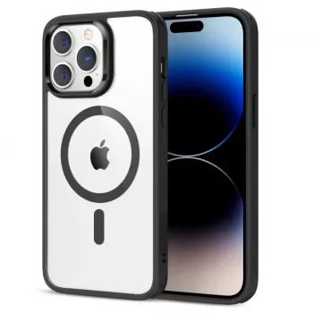 Husa pentru iPhone 14 Pro - ESR Classic Hybrid HaloLock - Clear Black 