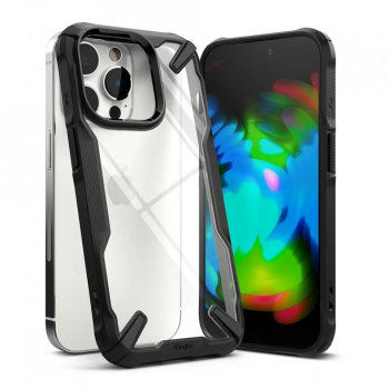Husa pentru iPhone 14 Pro Max - Ringke Fusion X - Black 