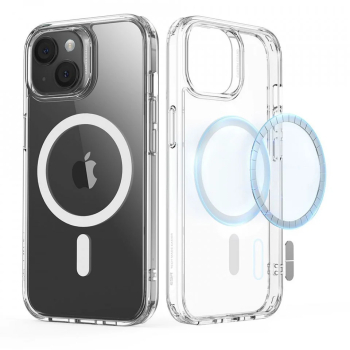Husa pentru iPhone 15 Plus - ESR Classic Hybrid HaloLock - Clear 