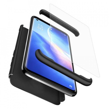 Husa pentru Reno 5 Pro 5G + Folie - GKK 360 - Black 