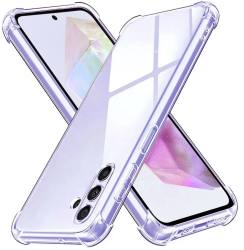 Husa pentru Samsung Galaxy A35 5G - Techsuit Shockproof Clear Silicone - Clear 