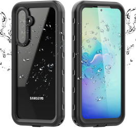 Husa pentru Samsung Galaxy A54 - ShellBox Waterproof IP68 Case - Black 