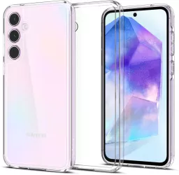 Husa pentru Samsung Galaxy A55 5G - Spigen Ultra Hybrid - Clear 