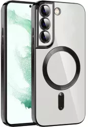 Husa pentru Samsung Galaxy S21 FE 5G - Techsuit Luxury Crystal MagSafe - Black 