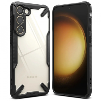 Husa pentru Samsung Galaxy S23 - Ringke Fusion X - Black 