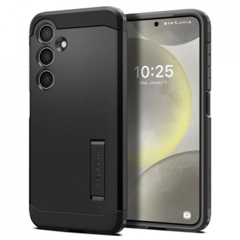 Husa pentru Samsung Galaxy S24 - Spigen Tough Armor - Black 