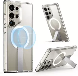 Husa pentru Samsung Galaxy S24 Ultra - ESR Boost Flickstand HaloLock - Clear 