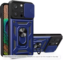 Husa pentru Xiaomi Redmi Note 13 5G - Techsuit CamShield Series - Blue 