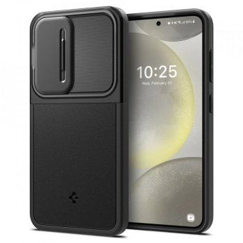 Husa Samsung Galaxy S24 - Spigen Optik Armor - Black 
