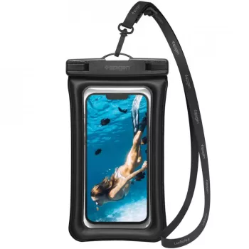 Husa universala pentru telefon - Spigen Waterproof Case A610 - Black 