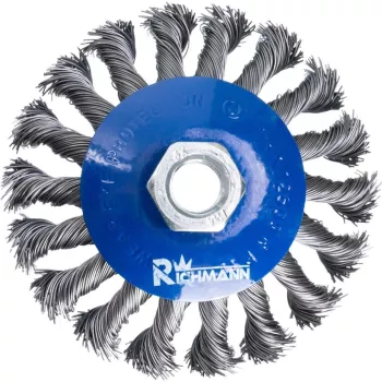 Perie sarma otel tip cupa cu toroane M14 100 mm Richmann 