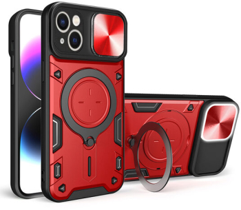Husa pentru Apple iPhone 13 Marmalis CamGuard Pro Rosu 