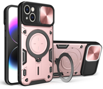 Husa pentru Apple iPhone 13 Marmalis CamGuard Pro Roz 