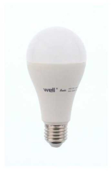 Bec cu LED A65 E27 15W 230V lumina calda Basic Well 