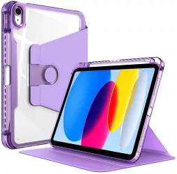 Husa pentru iPad 10 2022 10.9 - Techsuit Crystal Vision - Purple 