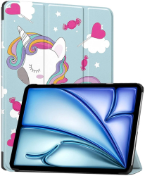 Husa pentru iPad Air 11A 2024 - Techsuit FoldPro - Unicorn 