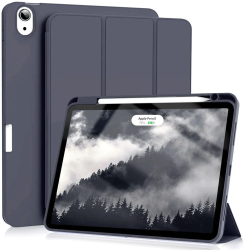 Husa pentru iPad Air 4 2020 / Air 5 2022 - Techsuit Flex Trifold - Dark Blue 