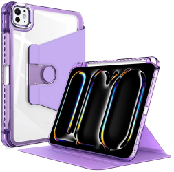 Husa pentru iPad Pro 11 2024 - Techsuit Crystal Vision - Purple 