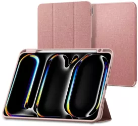 Husa pentru iPad Pro 13 2024 - Spigen Urban Fit - Rose Gold 