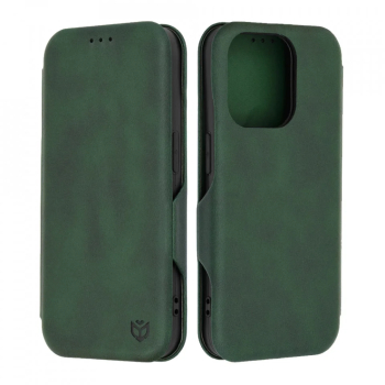 Husa pentru iPhone 15 Pro Techsuit Safe Wallet Plus Green 