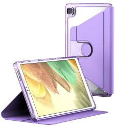 Husa pentru Samsung Galaxy Tab A7 Lite 8.7 inch T220/T225 2021 - Techsuit Crystal Vision - Purple