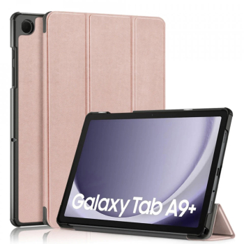 Husa pentru Samsung Galaxy Tab A9 Plus - Techsuit FoldPro - Rose Gold 
