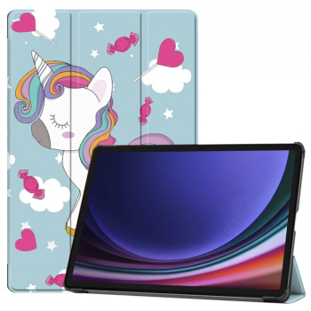Husa pentru Samsung Galaxy Tab S9 / S9 FE - Techsuit FoldPro - Unicorn 