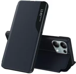 Husa pentru Xiaomi Redmi Note 13 Pro 4G / Poco M6 Pro 4G - Techsuit eFold Series - Dark Blue 