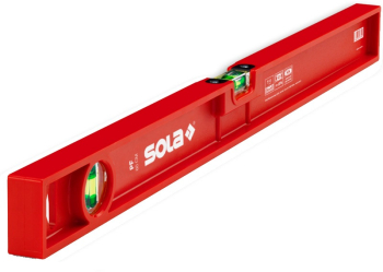 Nivela SOLA PF80 ABS plastic 2 bule 80 cm ± 1.00 mm/m 0.057° 