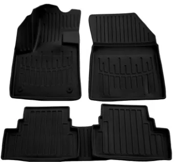 Set covorase auto din cauciuc tip tavita Opel Grandland X 2017- 