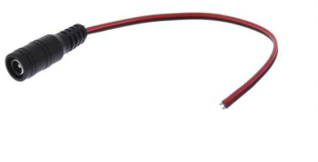 Cablu alimentare banda LED cu mufa DC Well 