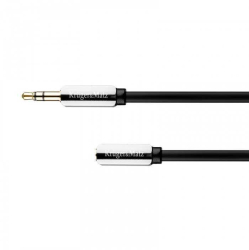 Cablu prelungitor Jack tata 3.5 mm la 3.5 mm mama 3m Profesional Kruger&Matz 