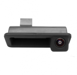 Camera marsarier HD cu StarLight Night Vision pentru Ford Mondeo MK4 Focus MK2 Fiesta Smax Fusion pe manerul de la hayon 