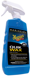 Ceara lichida pentru ambarcatiuni Meguiars Marine Quik Wax 473ml 