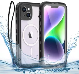Husa pentru iPhone 14 - ShellBox Waterproof IP68 Case - Black 