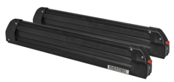 Suport schi snowboard Menabo Silver Ice BLACK pe bare transversale 6 perechi ski / 4 snowboard 