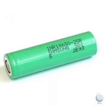 Acumulator industrial Li-ion terminal plat 18650 3.7V 2500mAh 20A Samsung INR18650-25R 