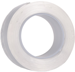 Banda dublu adeziva Nano transparenta 24 mm x 2 m Keltin K02236 