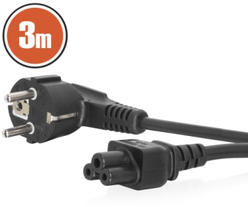 Cablu alimentare pentru notebook-uri 3m 