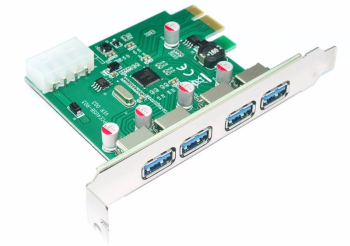 Card PCIE USB 3.0 placa PCI-E la 4x USB 3.0 