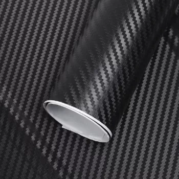 Folie colantare auto Carbon 3D - Negru 3m x 1 27m 