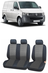 Huse scaune auto piele ecologica dedicate VW T5 2003-2015 2+1 