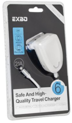 Incarcator retea 2.1A iPhone 5 sau iPhone 6 