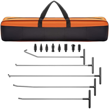 Kit pentru indreptare caroserie fara vopsire 13 elemente geanta transport 